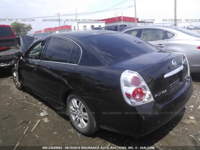 1N4AL11D76N461362 - 2006 NISSAN ALTIMA S/SL BLACK photo 3