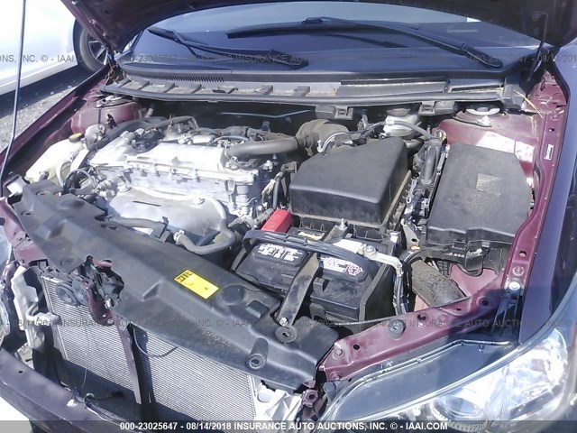 JTKJF5C76D3065232 - 2013 TOYOTA SCION TC 紫色 照片 10