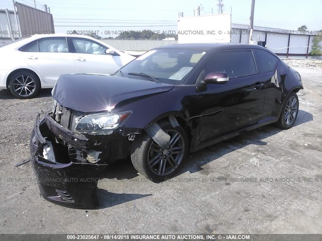 JTKJF5C76D3065232 - 2013 TOYOTA SCION TC 紫色 照片 2