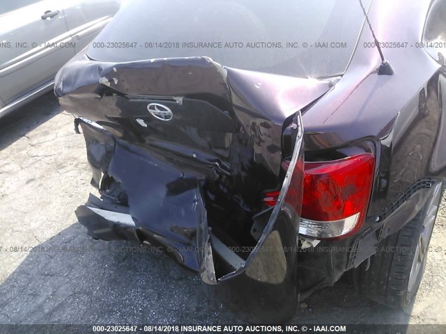 JTKJF5C76D3065232 - 2013 TOYOTA SCION TC 紫色 照片 6