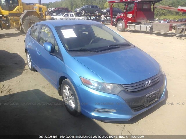 JHMZE2H78AS022323 - 2010 HONDA INSIGHT EX BLUE photo 1