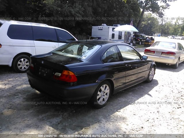 WBABM3345YJN63030 - 2000 BMW 323 CI BLACK photo 4