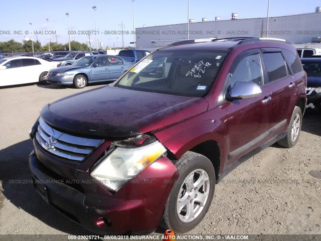 2S3DB717176117718 - 2007 SUZUKI XL7 LIMITED MAROON photo 2