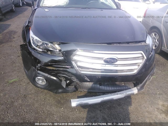 4S4BSANC4G3324276 - 2016 SUBARU OUTBACK 2.5I LIMITED BLACK photo 6