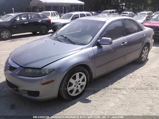 1YVHP80C375M17448 - 2007 MAZDA 6 GRAY photo 2