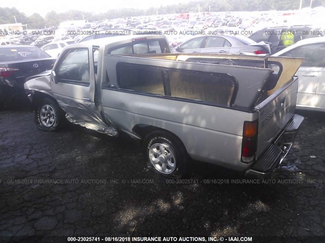 1N6SD11SXVC340827 - 1997 NISSAN TRUCK XE GRAY photo 3