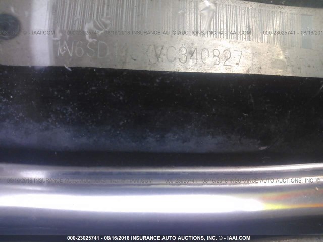 1N6SD11SXVC340827 - 1997 NISSAN TRUCK XE GRAY photo 9