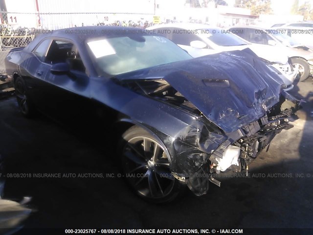 2C3CDZFJ0GH264156 - 2016 DODGE CHALLENGER R/T SCAT PACK BLACK photo 1