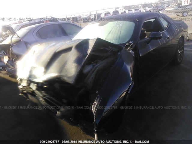 2C3CDZFJ0GH264156 - 2016 DODGE CHALLENGER R/T SCAT PACK BLACK photo 2
