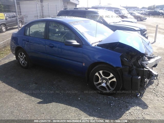 1G8AL52F25Z176832 - 2005 SATURN ION LEVEL 3 BLUE photo 1