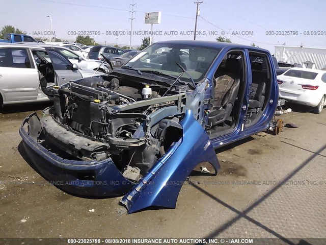 1D7RV1CT7AS165690 - 2010 DODGE RAM 1500 BLUE photo 2