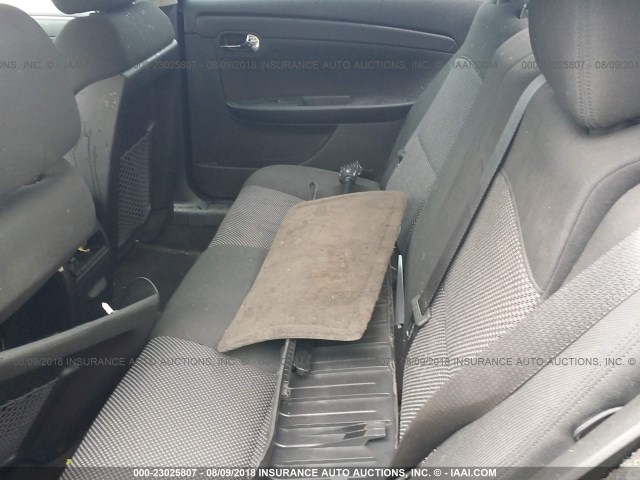 1G1ZH57B08F237416 - 2008 CHEVROLET MALIBU 1LT BLUE photo 8