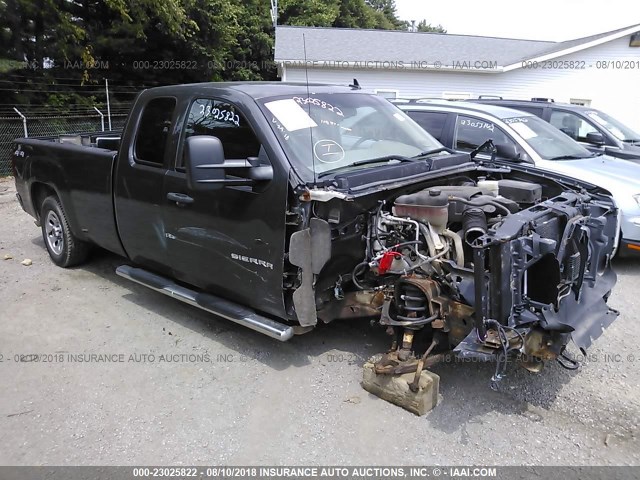 1GTSKTE07AZ240706 - 2010 GMC SIERRA K1500 GRAY photo 1