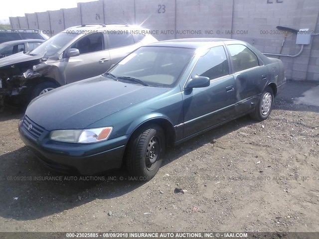 4T1BG22K8VU775396 - 1997 TOYOTA CAMRY CE/LE/XLE 绿色 照片 2