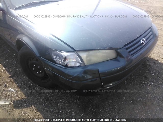 4T1BG22K8VU775396 - 1997 TOYOTA CAMRY CE/LE/XLE 绿色 照片 6