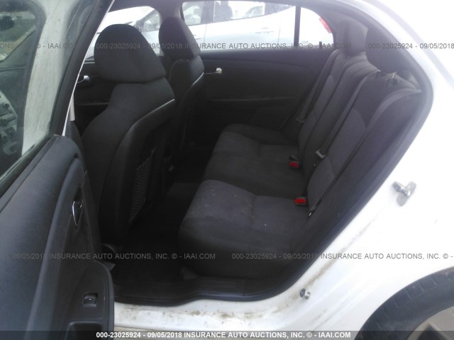 1G1ZC5E09AF168912 - 2010 CHEVROLET MALIBU 1LT 白色 照片 8