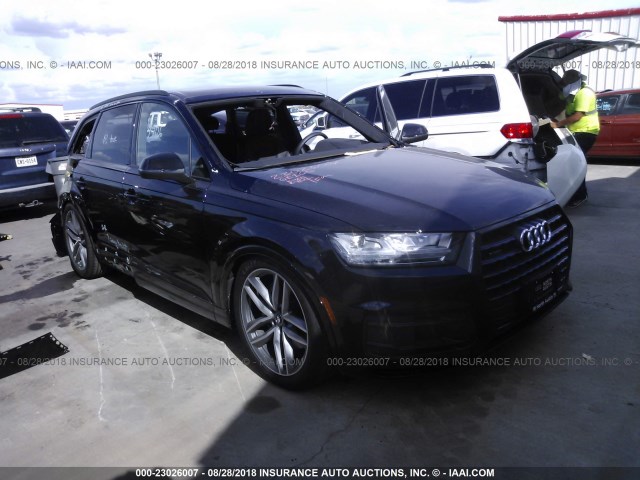 WA1VAAF74JD042768 - 2018 AUDI Q7 PRESTIGE BLACK photo 1
