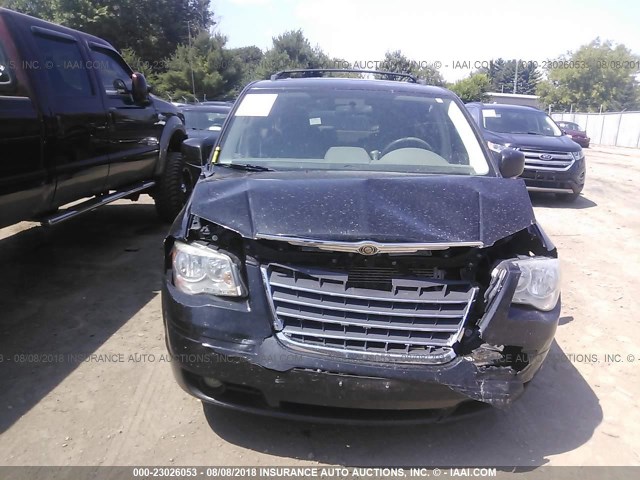 2A4RR5D18AR414190 - 2010 CHRYSLER TOWN & COUNTRY TOURING BLACK photo 6