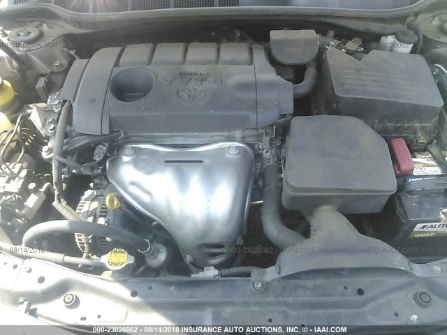 4T1BF3EK2BU154090 - 2011 TOYOTA CAMRY SE/LE/XLE BLACK photo 10