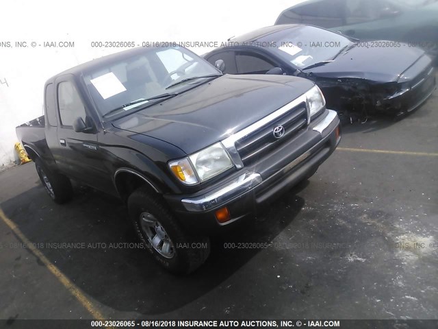 4TASM92N8XZ420777 - 1999 TOYOTA TACOMA XTRACAB PRERUNNER შავი ფოტო 1