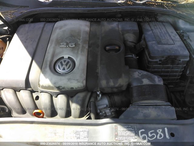 WVWCA71K38W178352 - 2008 VOLKSWAGEN RABBIT GRAY photo 10