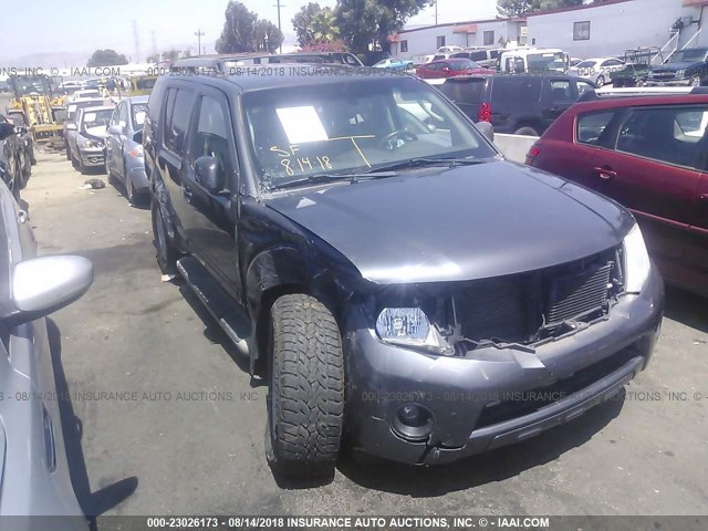 5N1AR1NB7CC631093 - 2012 NISSAN PATHFINDER S/LE/SE GRAY photo 1