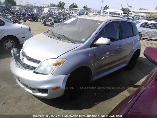 JTKKT624460145983 - 2006 TOYOTA SCION XA ვერცხლისფერი ფოტო 2
