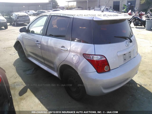 JTKKT624460145983 - 2006 TOYOTA SCION XA ვერცხლისფერი ფოტო 3