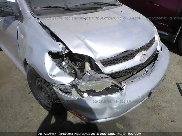 JTKKT624460145983 - 2006 TOYOTA SCION XA ვერცხლისფერი ფოტო 6