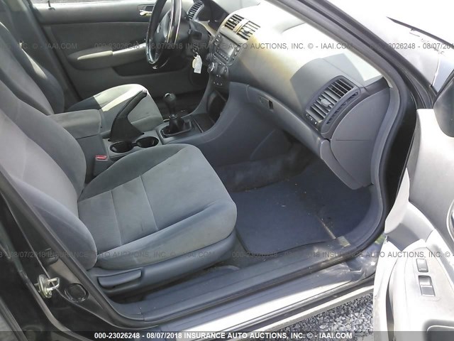 1HGCM55393A014660 - 2003 HONDA ACCORD LX BLUE photo 5