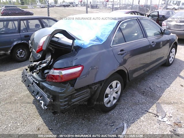 4T4BE46K39R122059 - 2009 TOYOTA CAMRY SE/LE/XLE ნაცრისფერი ფოტო 4