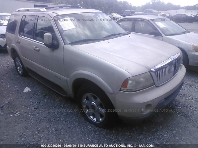 5LMEU68H25ZJ25746 - 2005 LINCOLN AVIATOR 白色 照片 1