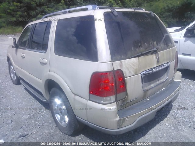 5LMEU68H25ZJ25746 - 2005 LINCOLN AVIATOR 白色 照片 3