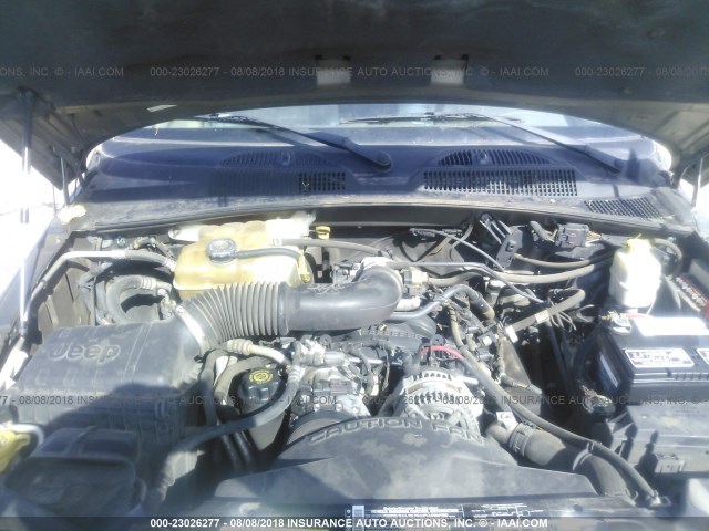 1J4GL38K24W139475 - 2004 JEEP LIBERTY RENEGADE TAN photo 10