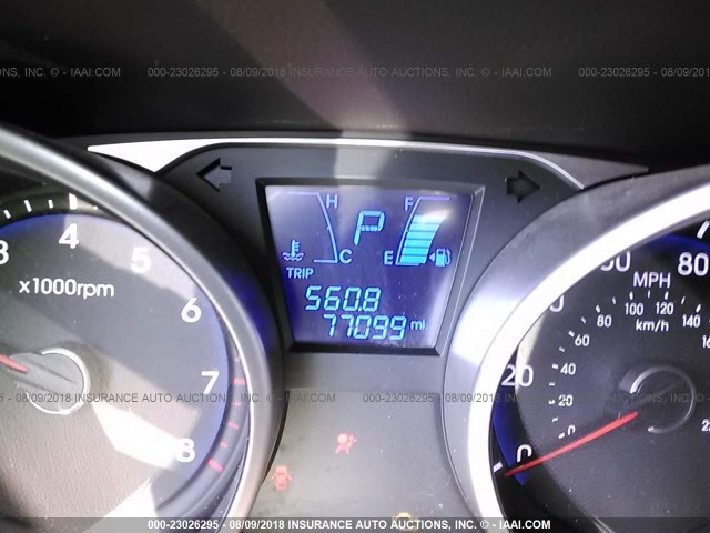 KM8JUCAC1DU639064 - 2013 HYUNDAI TUCSON GLS/LIMITED 绿色 照片 7