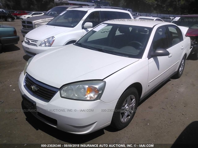 1G1ZS58F07F278680 - 2007 CHEVROLET MALIBU LS თეთრი ფოტო 2