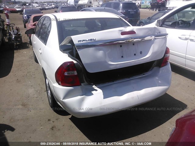 1G1ZS58F07F278680 - 2007 CHEVROLET MALIBU LS თეთრი ფოტო 6