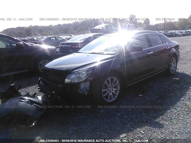 1G1ZK57B394208099 - 2009 CHEVROLET MALIBU LTZ 黑色 照片 2