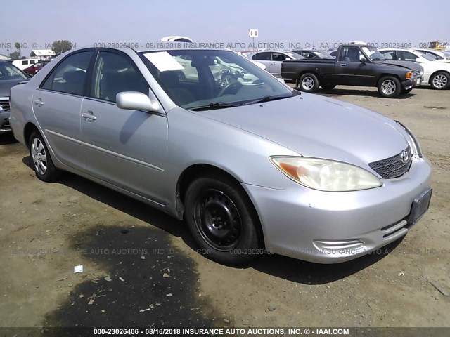 4T1BE32K44U337954 - 2004 TOYOTA CAMRY LE/XLE/SE SILVER photo 1