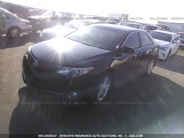 4T1BF1FKXDU222027 - 2013 TOYOTA CAMRY L/SE/LE/XLE 黑色 照片 2