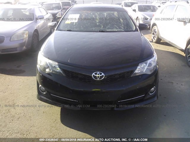 4T1BF1FKXDU222027 - 2013 TOYOTA CAMRY L/SE/LE/XLE 黑色 照片 6