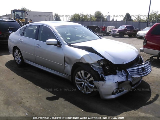 JNKCY01F89M852920 - 2009 INFINITI M35 SPORT SILVER photo 1