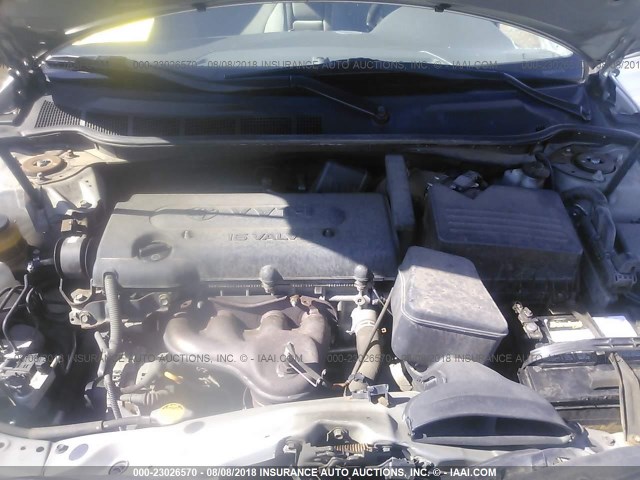4T1BE46K47U671308 - 2007 TOYOTA CAMRY NEW GENERAT CE/LE/XLE/SE SILVER photo 10