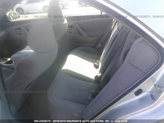 4T1BE46K47U671308 - 2007 TOYOTA CAMRY NEW GENERAT CE/LE/XLE/SE SILVER photo 8