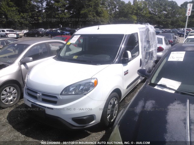 ZFBERFBB9H6E77571 - 2017 RAM PROMASTER CITY SLT 白色 照片 2