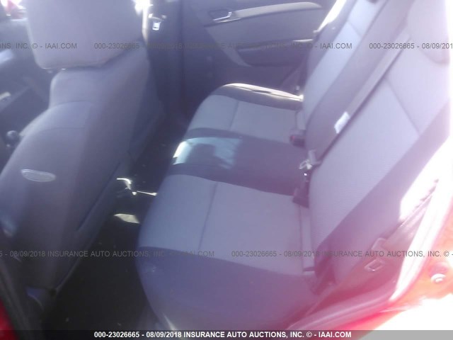 KL1TD66E59B334993 - 2009 CHEVROLET AVEO LS/LT 红色 照片 8
