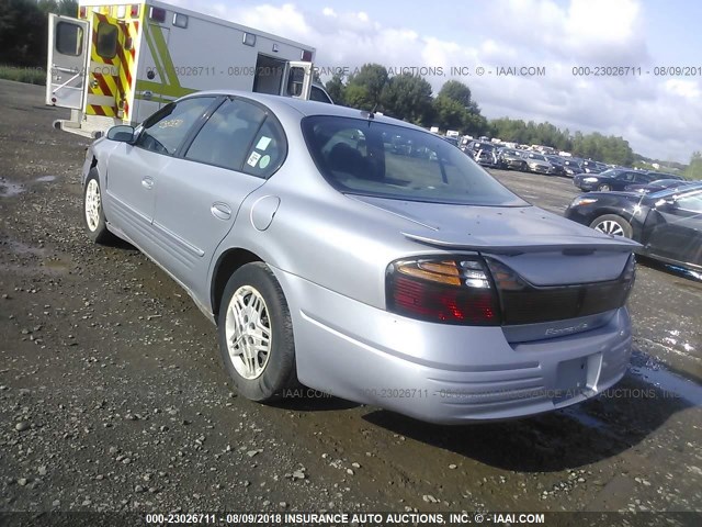 1G2HX52K85U137055 - 2005 PONTIAC BONNEVILLE SE SILVER photo 3