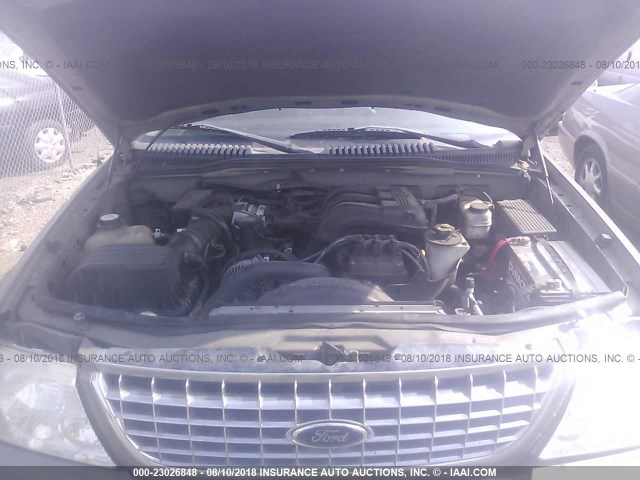 1FMZU73E65UA51719 - 2005 FORD EXPLORER XLT/XLT SPORT/NBX 棕色 照片 10