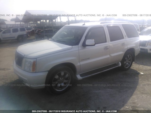 1GYEK63N43R192835 - 2003 CADILLAC ESCALADE LUXURY Weiß Foto 2