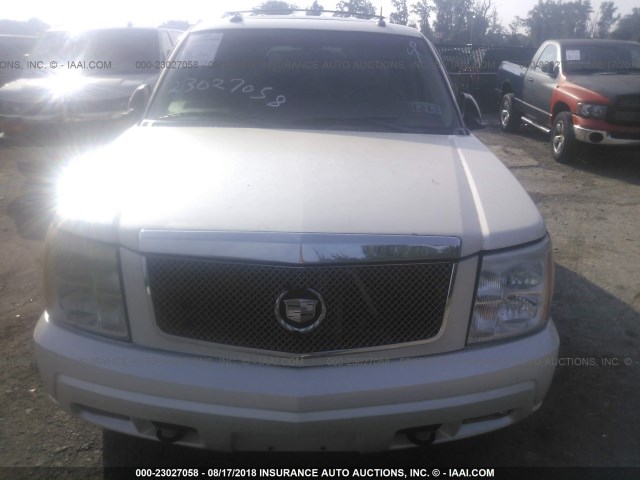 1GYEK63N43R192835 - 2003 CADILLAC ESCALADE LUXURY Weiß Foto 6